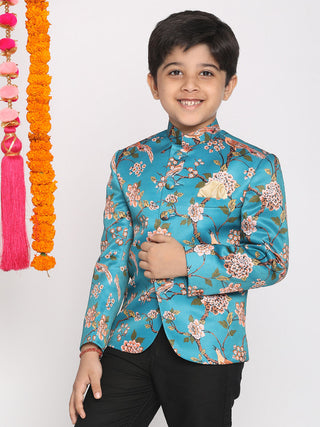 Vastramay Digitally Printed Enchanted Garden Royal Jodhpuri For Boys - Distacart