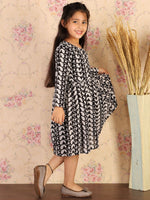 Thumbnail for Vastramay Pure Cotton Lukhnowi Chikankari Anarkali Ethnic Dress For Girls - Distacart