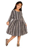 Thumbnail for Vastramay Pure Cotton Lukhnowi Chikankari Anarkali Ethnic Dress For Girls - Distacart