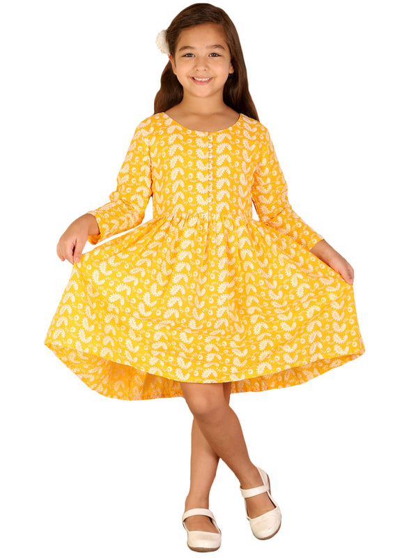 Vastramay Pure Cotton Lukhnowi Chikankari Anarkali Ethnic Dress For Girls - Distacart