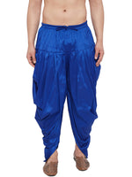 Thumbnail for VM by Vastramay Men's Blue Cowl Dhoti - Distacart