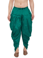 Thumbnail for VM by Vastramay Men's Green Cowl Dhoti - Distacart