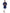Vastramay Men's Blue And White Pure Cotton Jacket, Kurta and Pyjama Set - Distacart