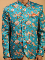 Thumbnail for Vastramay Men's Pink And Rose Gold Poly Viscose Ethnic Combo Set - Distacart