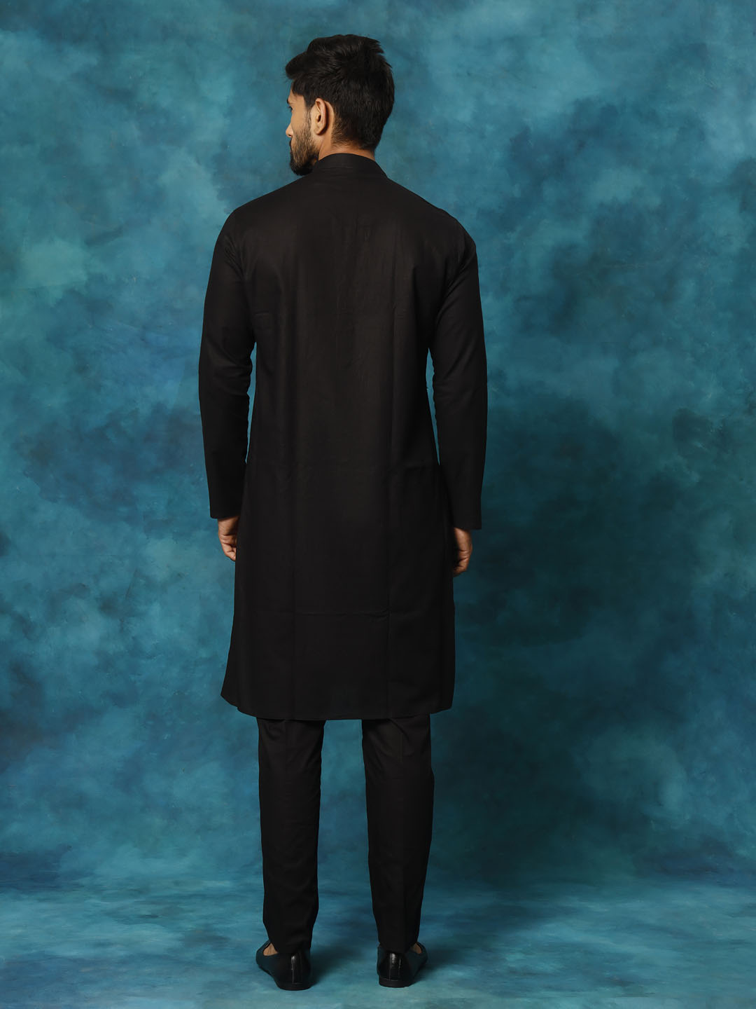 Black kurta sales pajama set