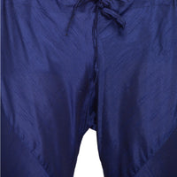 Thumbnail for Vastramay Men's Dark Blue Silk Blend Kurta Pyjama Set - Distacart