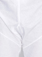 Thumbnail for Vastramay Men's White Cotton Blend Kurta, Pyjama & Dupatta Set - Distacart