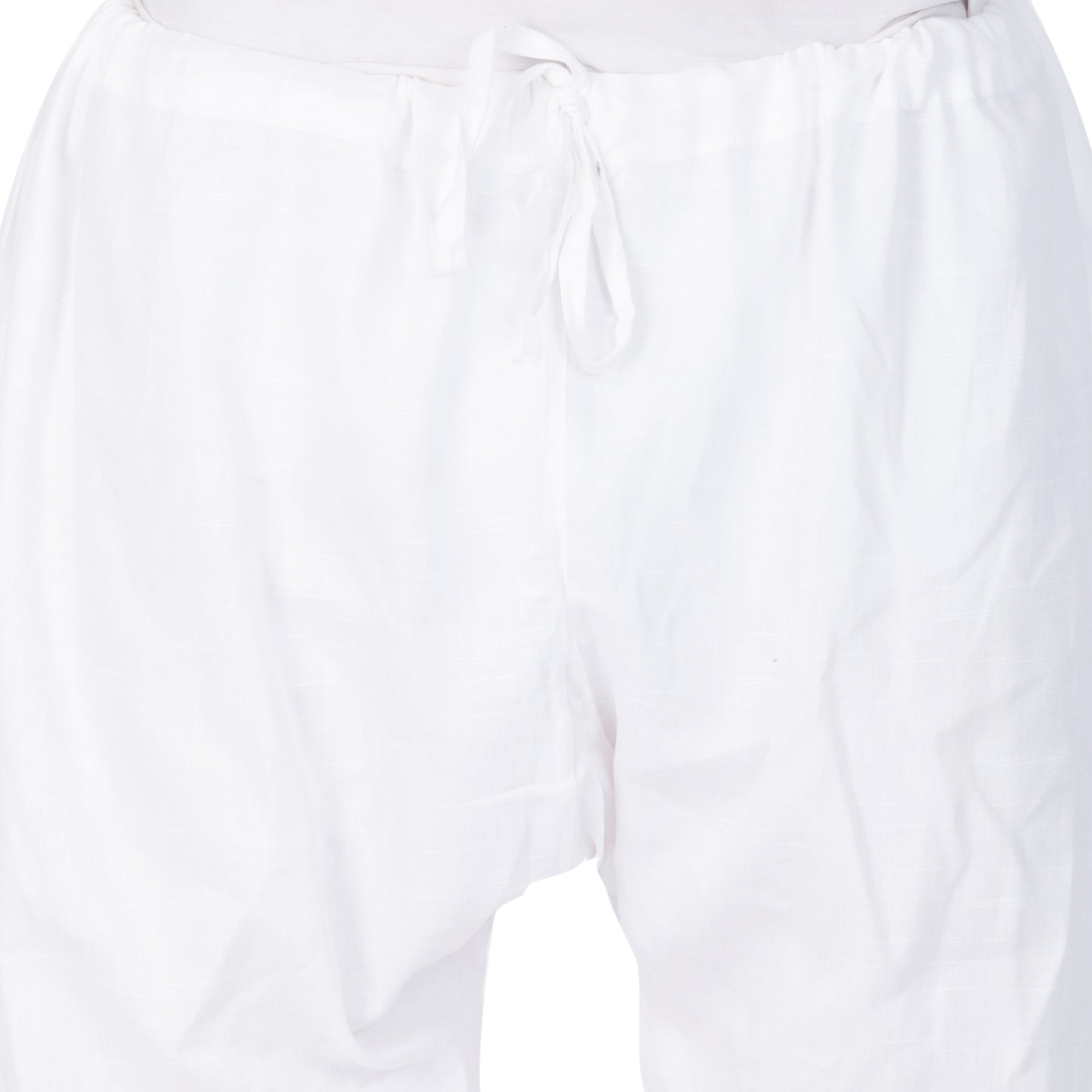 Vastramay Men's White Pure Cotton Kurta Pyjama Set - Distacart