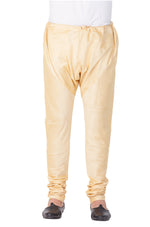 Thumbnail for VM by Vastramay Men's Gold Silk Blend Pyjama - Distacart