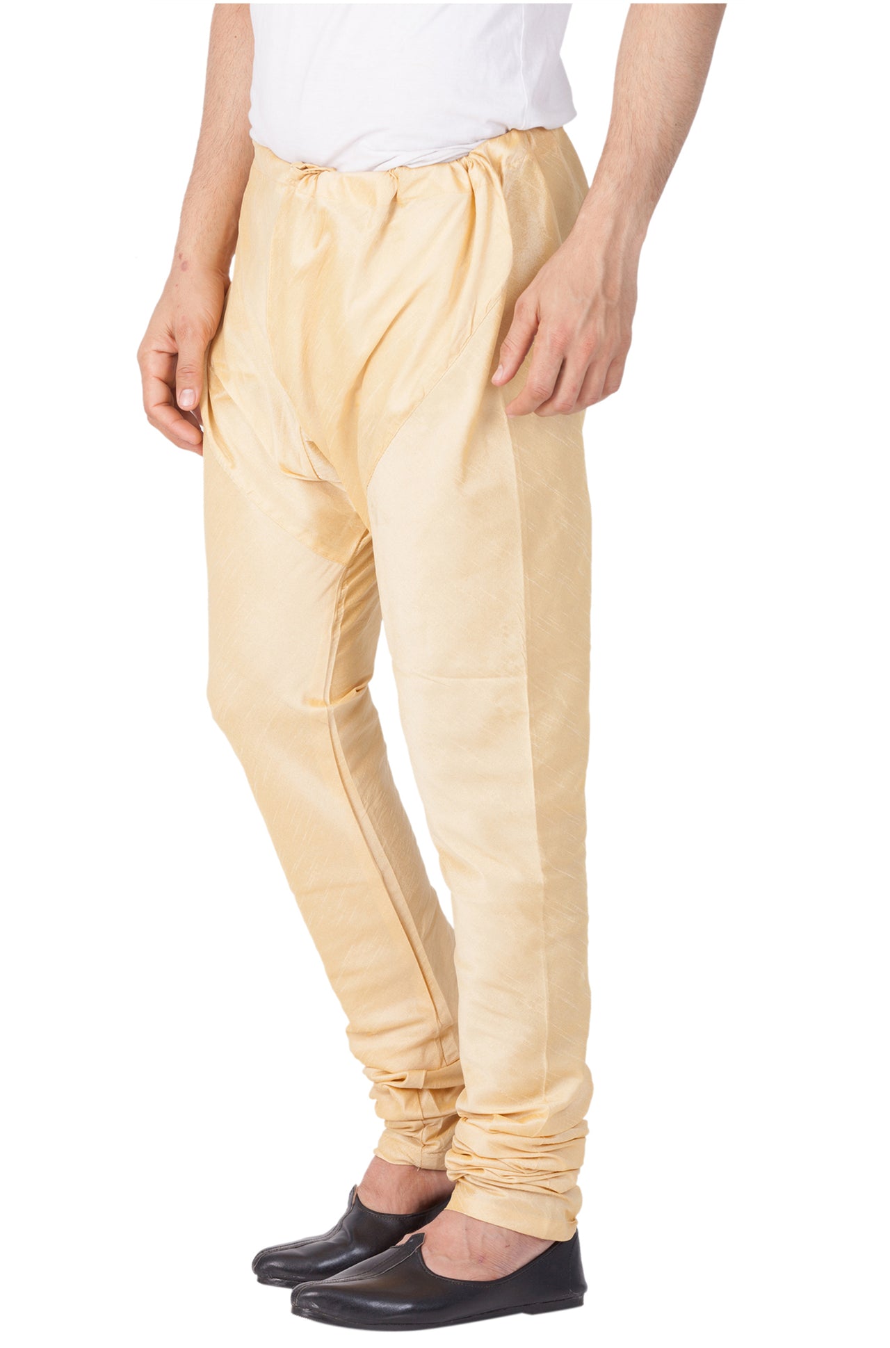 VM by Vastramay Men's Gold Silk Blend Pyjama - Distacart