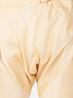 Thumbnail for VM by Vastramay Men's Gold Silk Blend Pyjama - Distacart