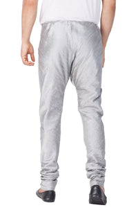Thumbnail for VM by Vastramay Men's Grey Silk Blend Pyjama - Distacart
