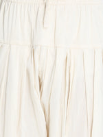 Thumbnail for Vastramay Men's Cream Cotton Blend Pyjama - Distacart