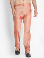 Thumbnail for Vastramay Men's Pink Cotton Blend Pyjama - Distacart