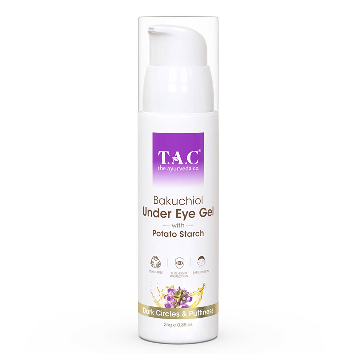 TAC - The Ayurveda Co. Bakuchiol Under Eye Gel with Potato Starch - Distacart