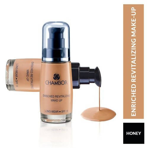 Chambor Enriched Revitalising Makeup Foundation Long Ware SPF 18 - Honey 30 ml