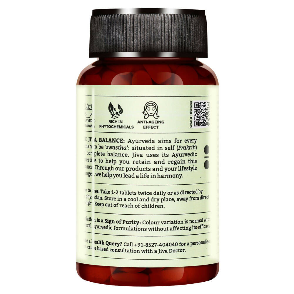 Jiva Ayurveda Shatavari Tablets - Distacart