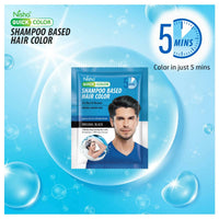 Thumbnail for Nisha Quick 5 Minutes Shampoo Based Hair Color Black - Distacart