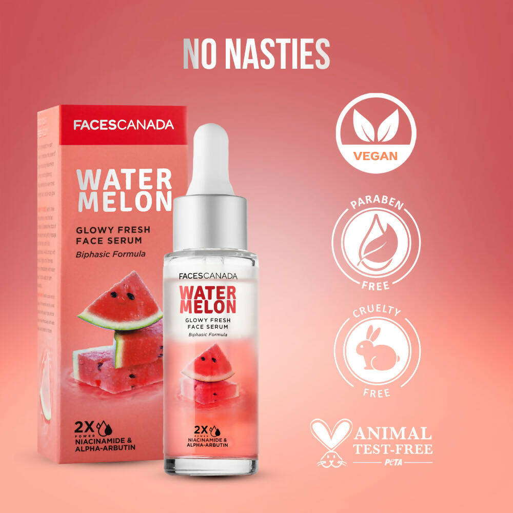 Faces Canada Watermelon Glowy Fresh Face Serum - Distacart