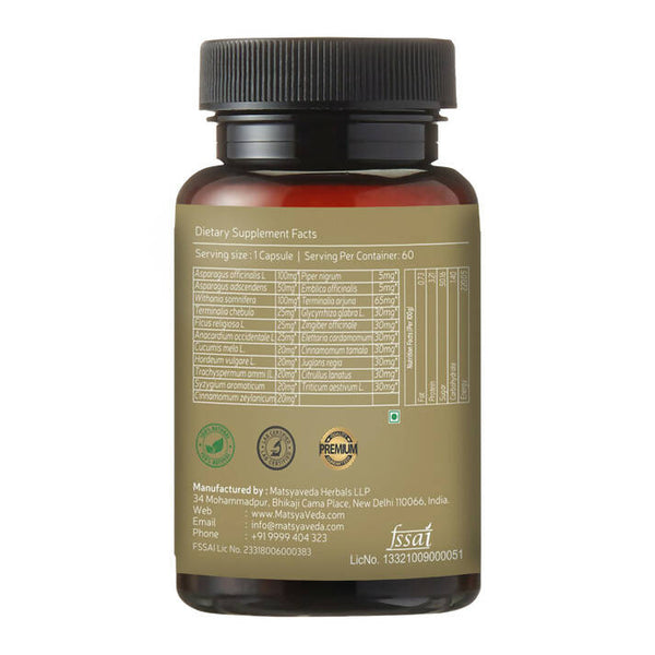 Matsya Veda Confi Max Capsules - Distacart