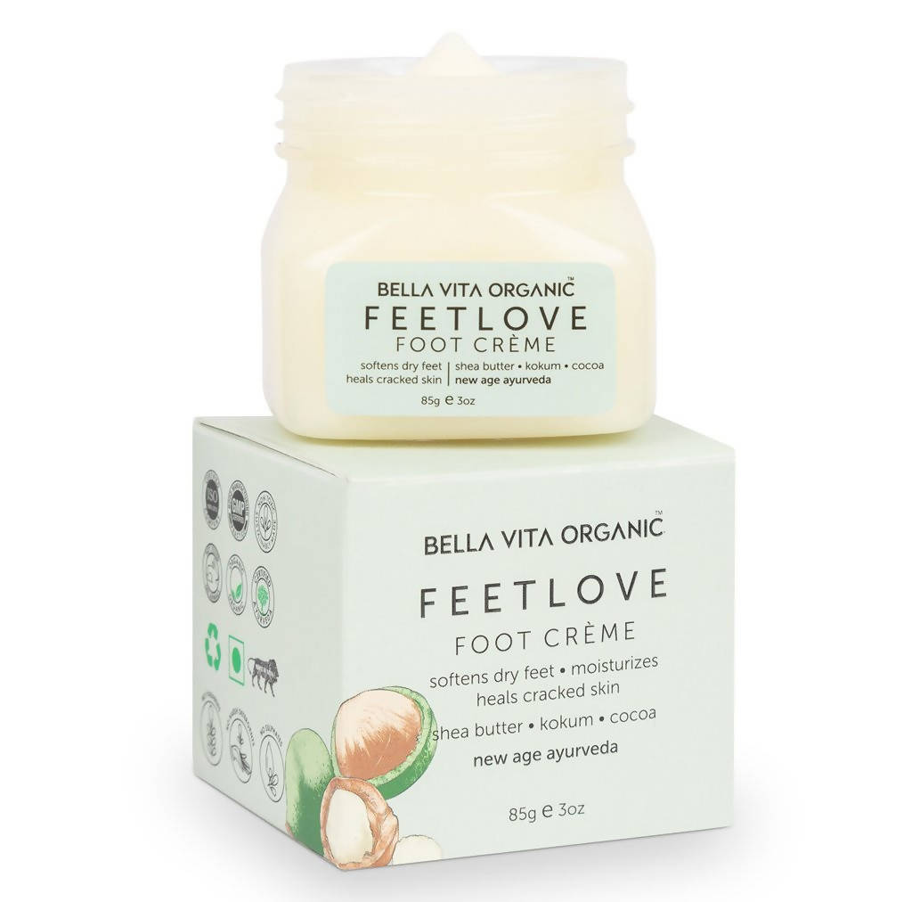 Bella Vita Organic Feet Love Foot Creme - Distacart
