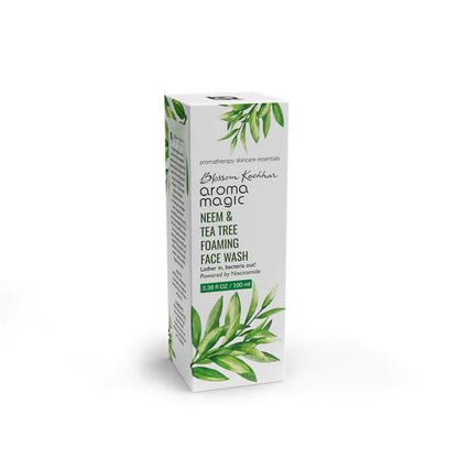 Blossom Kochhar Aroma Magic Neem & Tea Tree Foaming Face Wash - Distacart