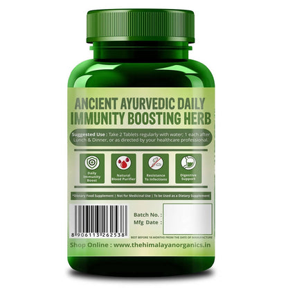 Himalayan Organics Giloy Extract 500 mg 120 Tablets