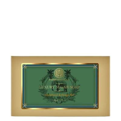 Forest Essentials Luxury Sugar Soap Sandalwood & Orange Peel - Distacart