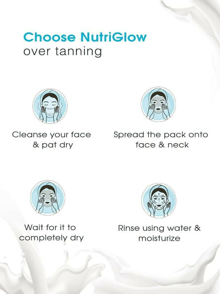 NutriGlow Advanced Organics De Tan Cream Mask - Distacart