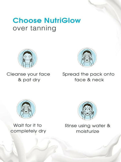 NutriGlow Advanced Organics De Tan Cream Mask - Distacart