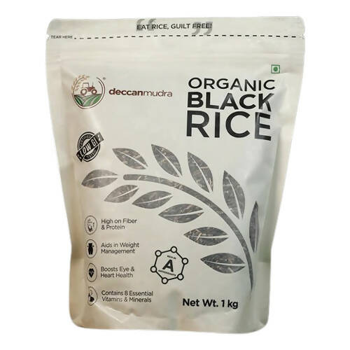 Deccanmudra Organic Black Rice - Distacart