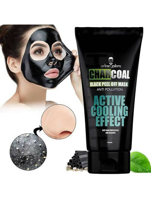Urbangabru Charcoal Black Peel Off Mask - Distacart
