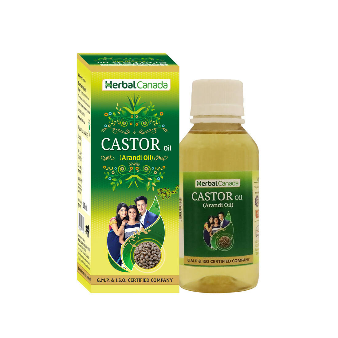 Herbal Canada Castor Oil (Arandi Oil) - Distacart