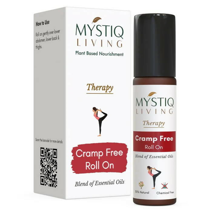 Mystiq Living Therapy Cramp Free Roll On - Distacart