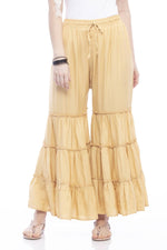Thumbnail for Mominos Fashion Reyon Cotton Golden Palazzo - Distacart