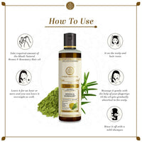 Thumbnail for Khadi Natural Henna & Rosemary Herbal Hair Oil