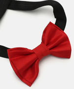 Thumbnail for Manet Boys Solid Double Layer Bow - Red - Distacart