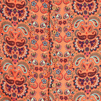 Thumbnail for Lil Drama Sassy Boho Boys Orange Printed Shirt from the sibling collection - Distacart