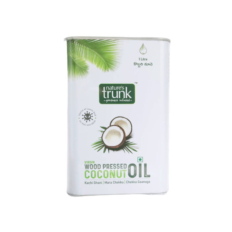 Nature&#39;s Trunk Virgin Woodpressed Coconut Oil - Distacart
