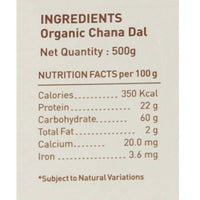 Thumbnail for Pure & Sure Chana Dal Traditional Organic Pulses - Distacart