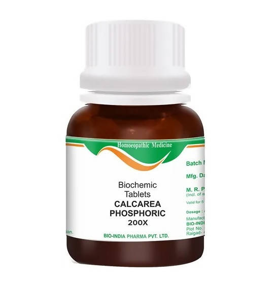 Bio India Homeopathy Calcarea Phosphoric Biochemic Tablets