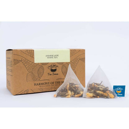 Tea Sense Jasmine White Tea Bags Box - Distacart