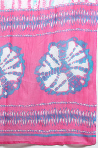 Thumbnail for Women's Cotton Pink Bandhani Printed Straight Kurta Pant With Dupatta - Rasiya - Distacart