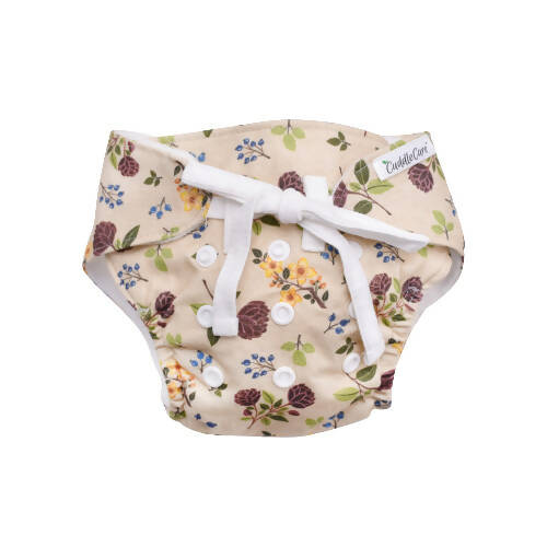 Cuddle Care Wildflower New Born Baby Diapers (Pack of 2) - Distacart