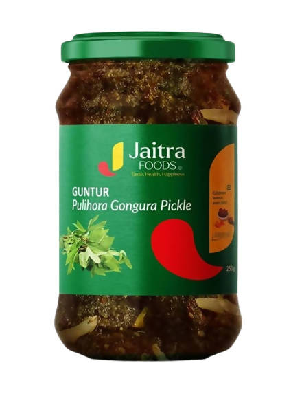Jaitra Foods Guntur Pulihora Gongura Pickle - Distacart