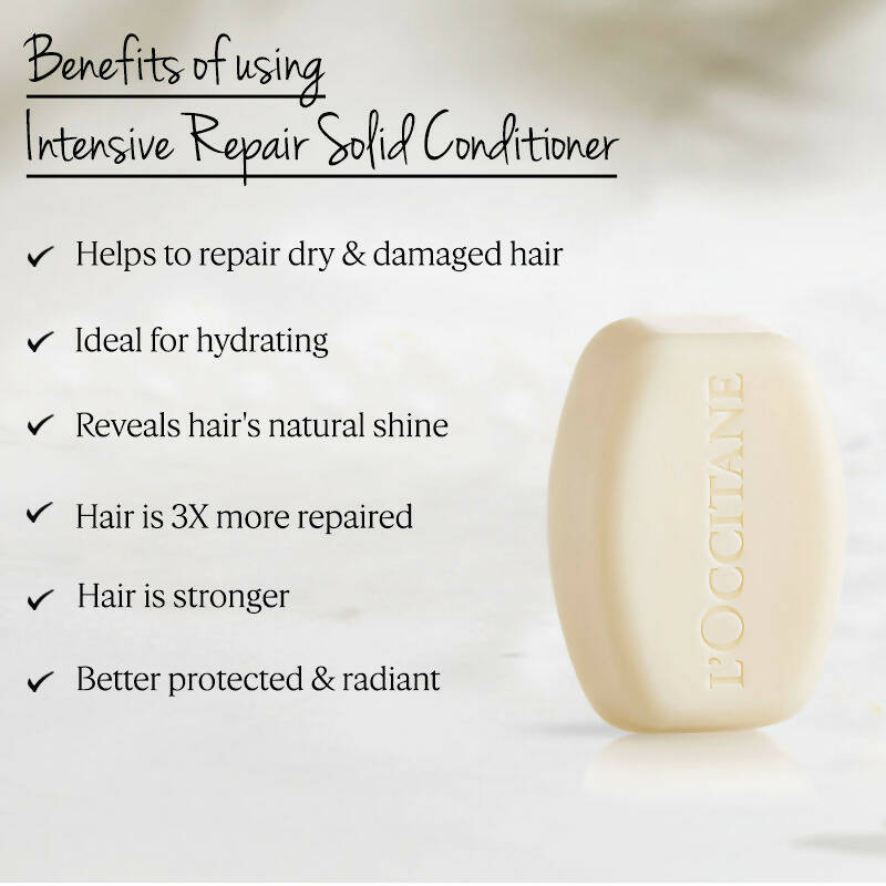 L'Occitane Intensive Repair Solid Conditioner - Distacart