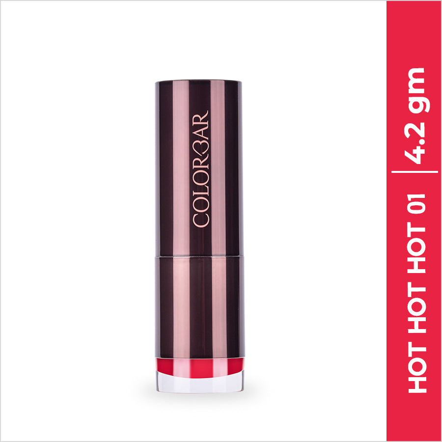 Colorbar Velvet Matte Lipstick Hot Hot Hot- 1. - Distacart