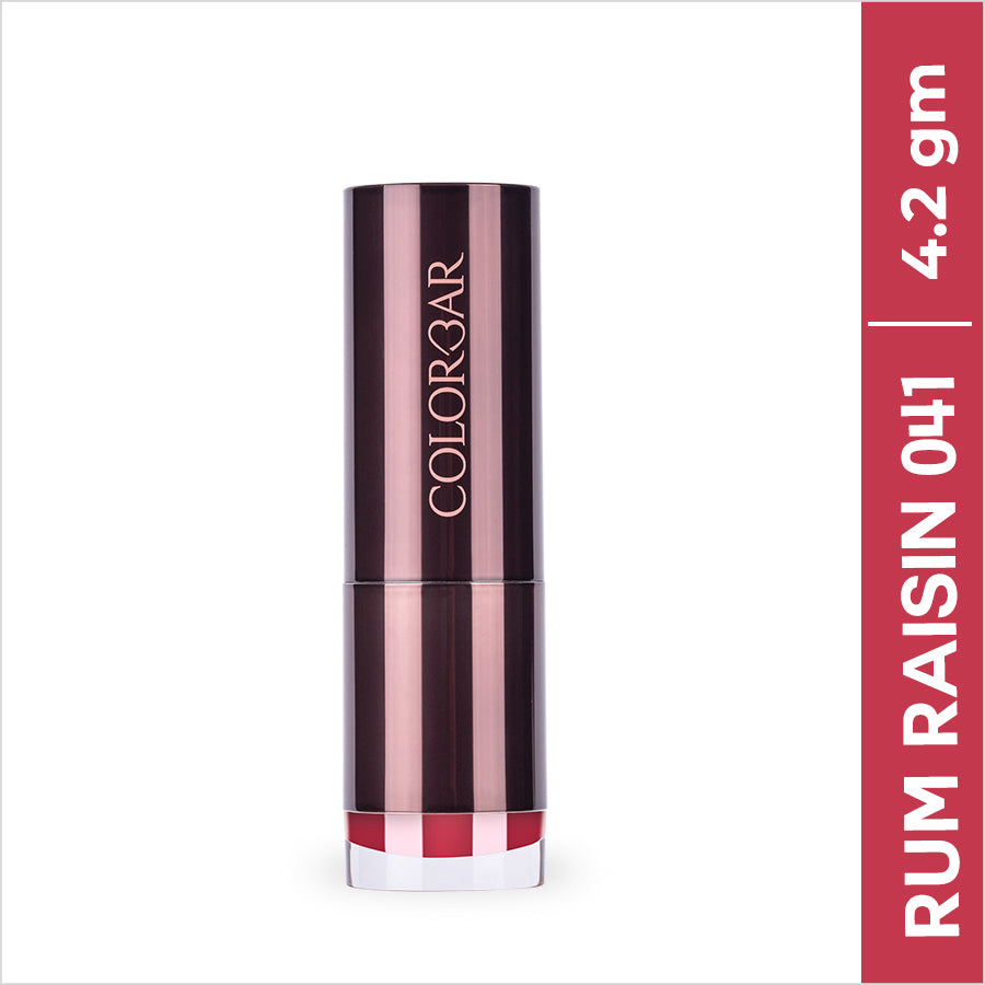 Colorbar Velvet Matte Lipstick Rum Raisin 041. - Distacart