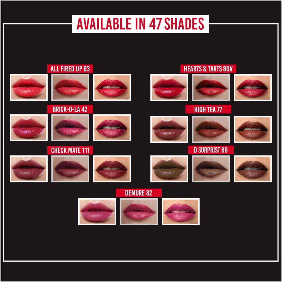 Colorbar Velvet Matte Lipstick Bare -58. - Distacart