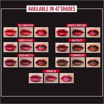 Colorbar Velvet Matte Lipstick Bare -58. - Distacart